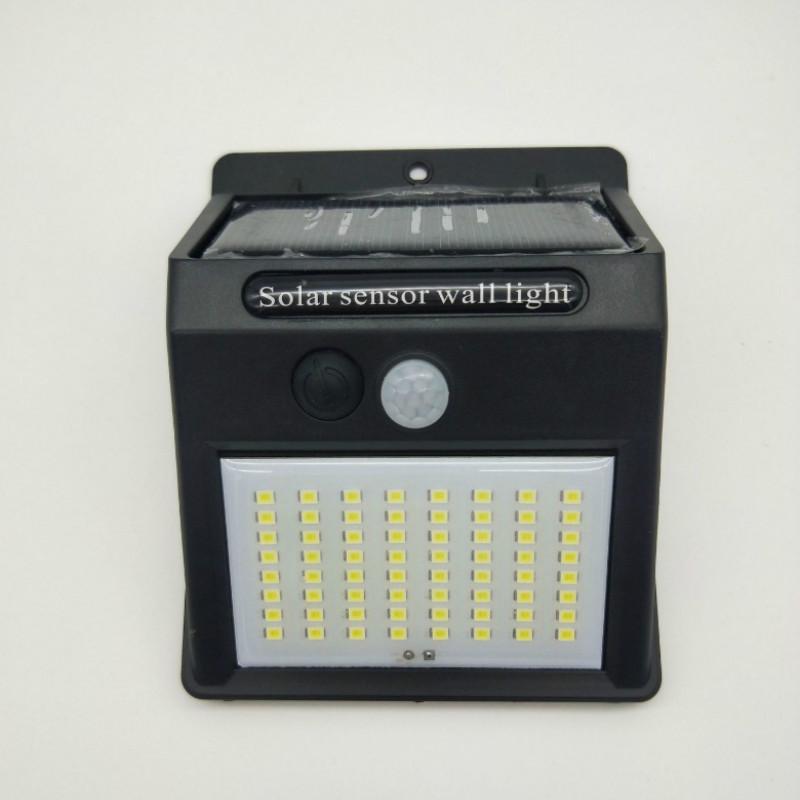 100LED Solar Light Outdoor Solar Lamp PIR Motion Sensor Wall Light Waterproof Solar Powered Lights for Garden Decoration