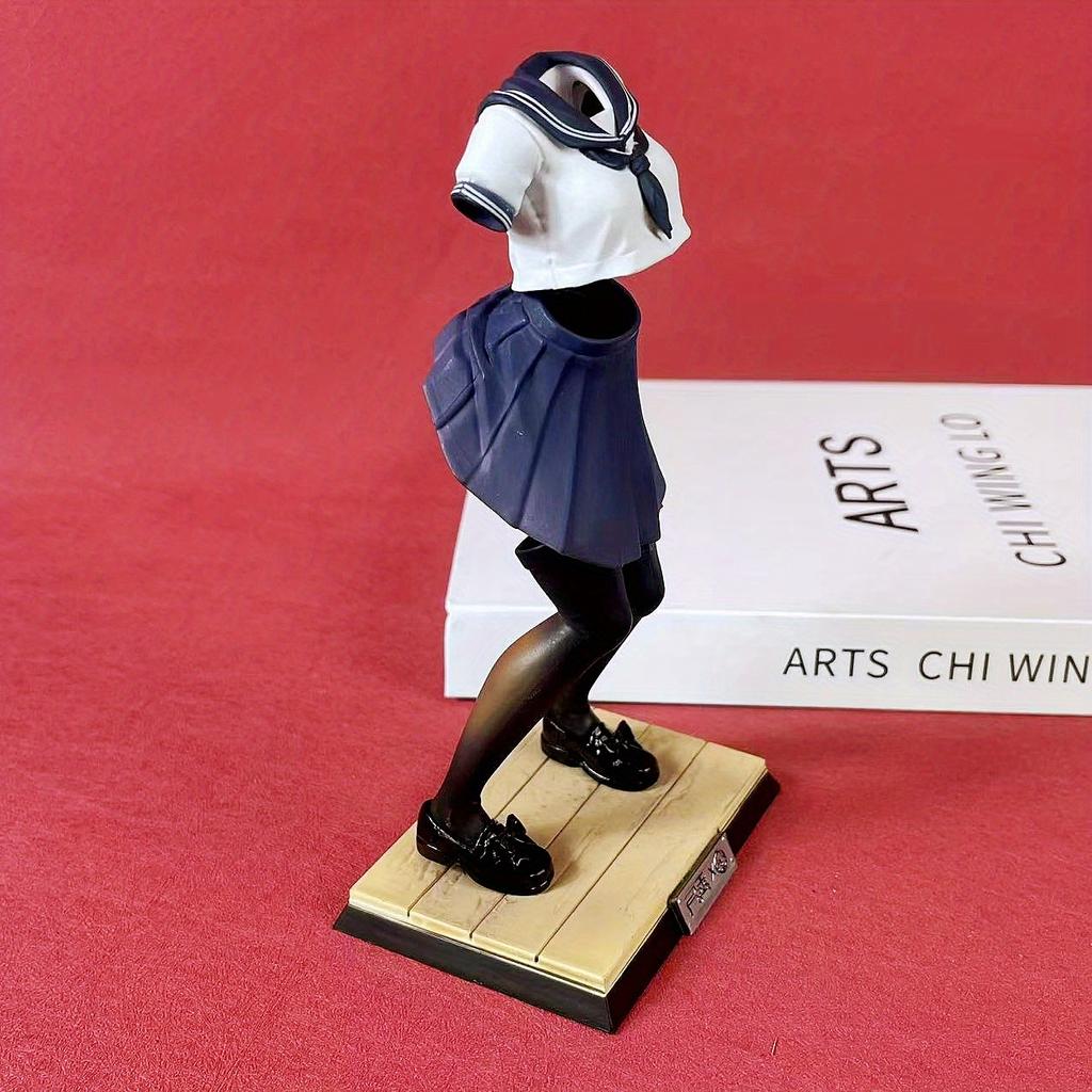 Jyoshikoukousei Girl Figure Anime Hentai Uniforms Statue Sexy Action Girl Figurine Sculpture Livingroom Decor House Accessories