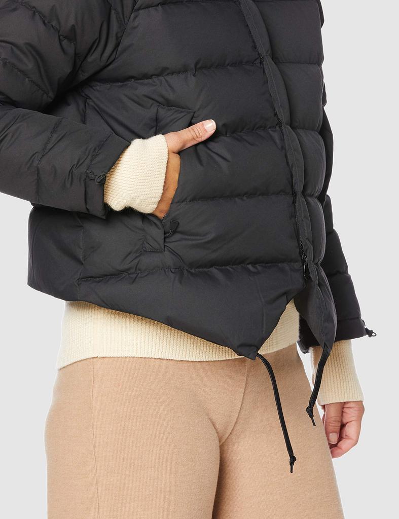 Karrimor wisp Short Down Japan Size Small to Japanese size W's Parka, Black, (equivalent S)