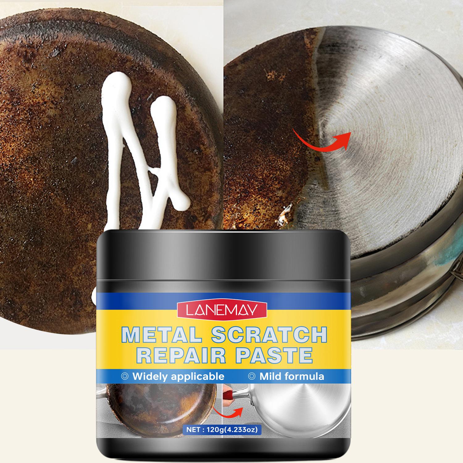 Metal Scratch Repair Paste-Dissolve Iron Powder Rapidly-Rapid Polishing-Fast Acting, Long Lasting Formula-120ml