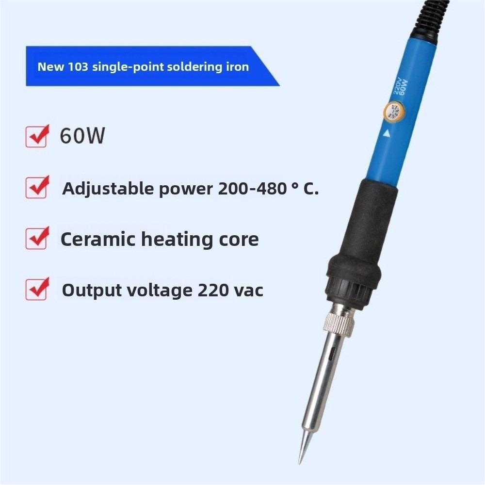 

High Quality 110V 220V 60W Adjustable Temperature Multistyles Alternating Current Electric Soldering Iron Welding Solder