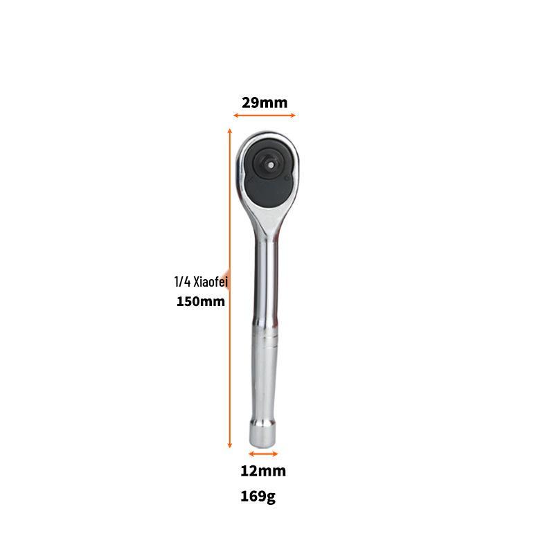 Set cheie clichet rapid reversibil (24 de dinti) – Mărimi 1/2", 3/8", 1/4" pentru Reparații Auto