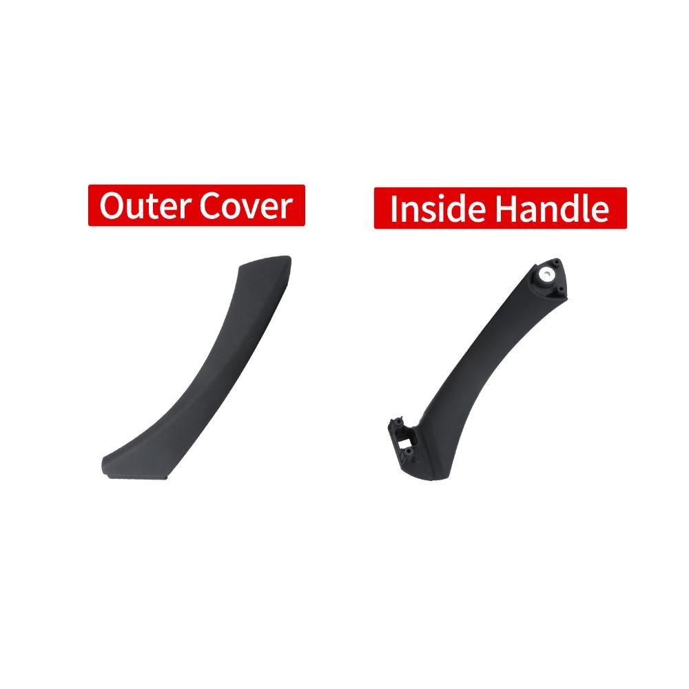 51417230849 Full Set Interior Door Handles for BMW 3Series E90 E91 318 320 325 328 330 335 Inner Doors Panel Handle Bar Pull