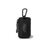 Covernat Arch Logo Webbing Cylinder Pouch Keyring Black