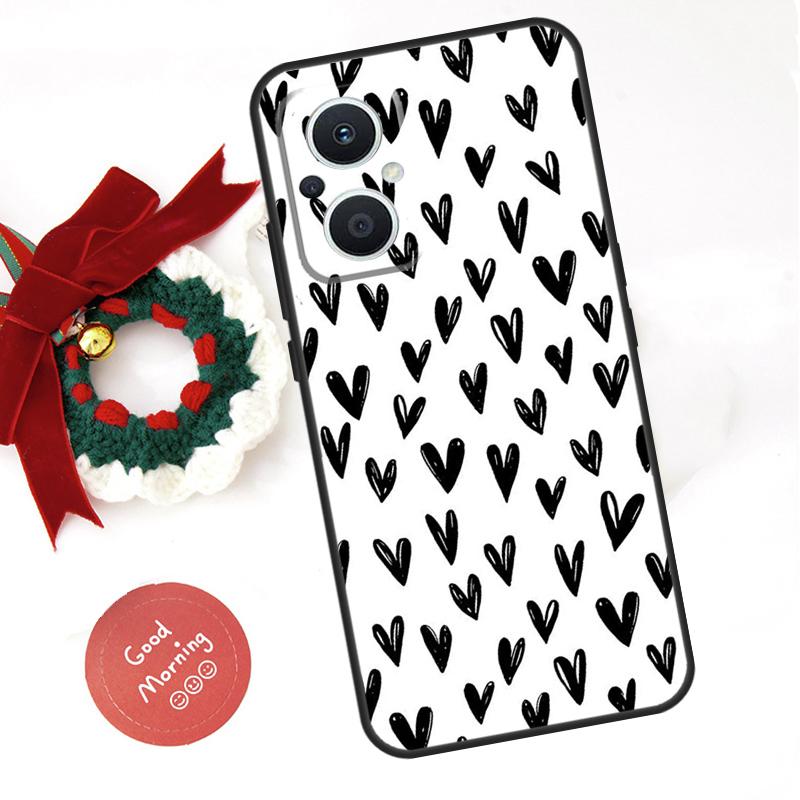 Heart Cartoon Girls Funda For OPPO Reno 8 Lite 10 11 12 13 14 Pro 11F 12F 13F 14F OPPO Find X8 X5 X6 X9 Pro Case