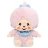 Monchhichi Cotton Candy Large Size Plush 30cm Toy, Approx. (Pink)
