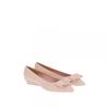 Salvatore Ferragamo Ferragamo Viva Bow Ballerina Shoes Pink