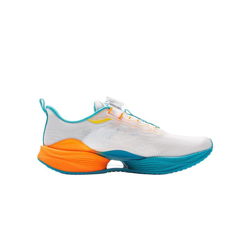 Li Ning Kids Ultra Light 22 Comfortable Versatile Shock Absorption Rebound Low Top Running Shoes Men Running Shoes White Blue YKFV042-7