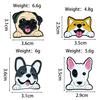 Kawaii Shar Pei Spot Brooch - Cute Cartoon Animal Metal Badge Accessory