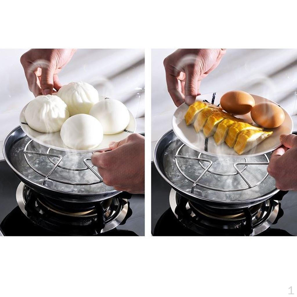 

Подставка для корзин из нержавеющей стали, многофункциональная стойка для пароварки