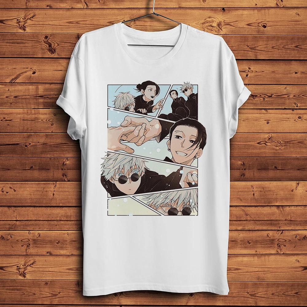 Unisexga JJKGojo Kugisaki Nobara Itadori Yuji FushiguroFunny Anime TShirtDaily Casual Short T ShirtUnisex Teebreathable Print