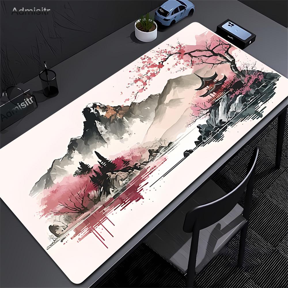 Japonsko Třešňový květ Podložka pod myš XXL Laptopy Herní Podložka na stůl Sakura Podložka pod myš Anime Kancelářský Koberec Herní Klávesnice Počítačové Stoly Podložka