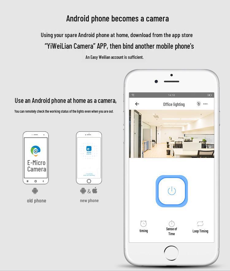 YiWeiLian WiFi Smart Switch: Remote Control Timer and On/Off Functionality