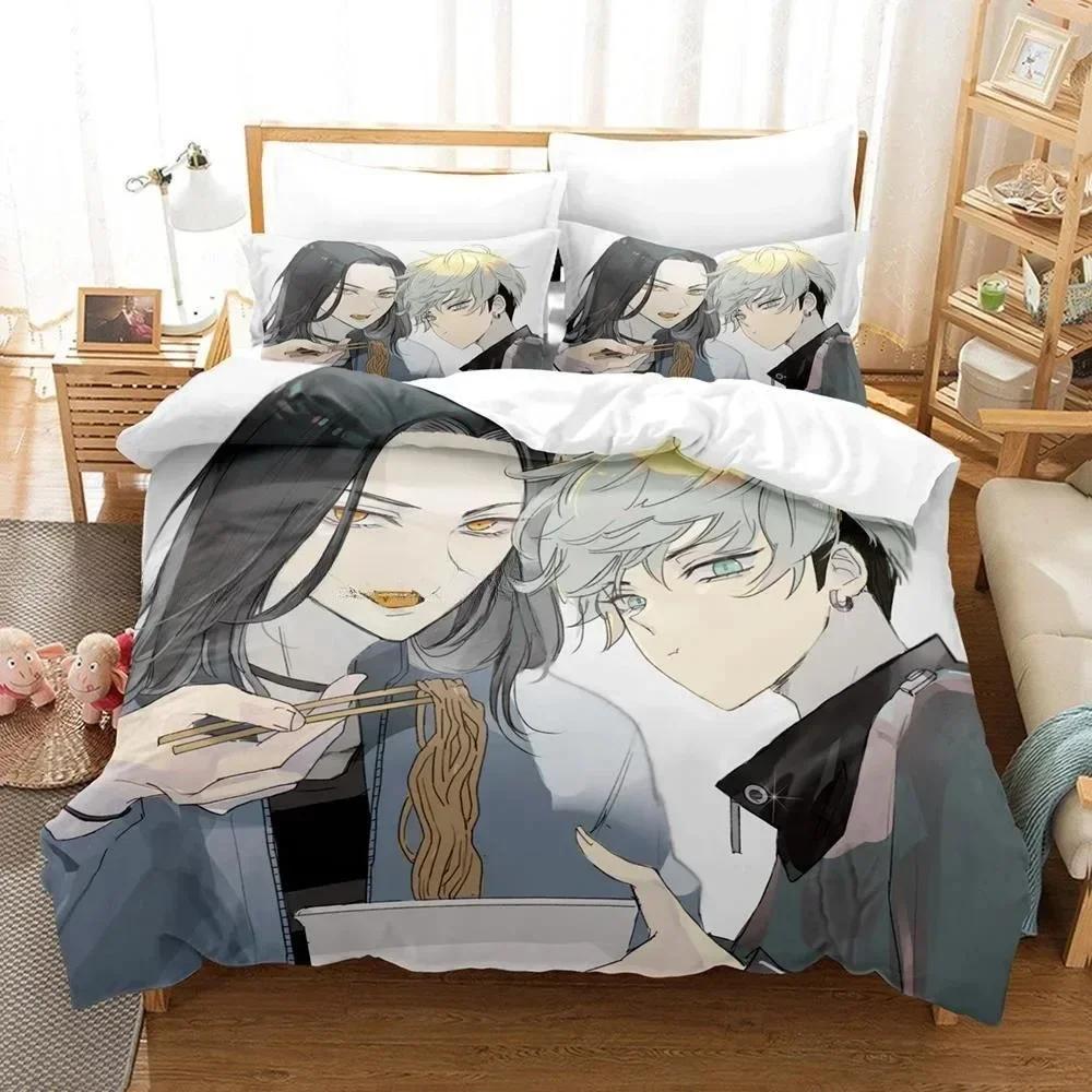 New 3D Anime Tokyo Revengers Bedding Set Printed Bed Set With Pillowcase Bed Duvet Cover Soft Queen King Size Bedclothes Home