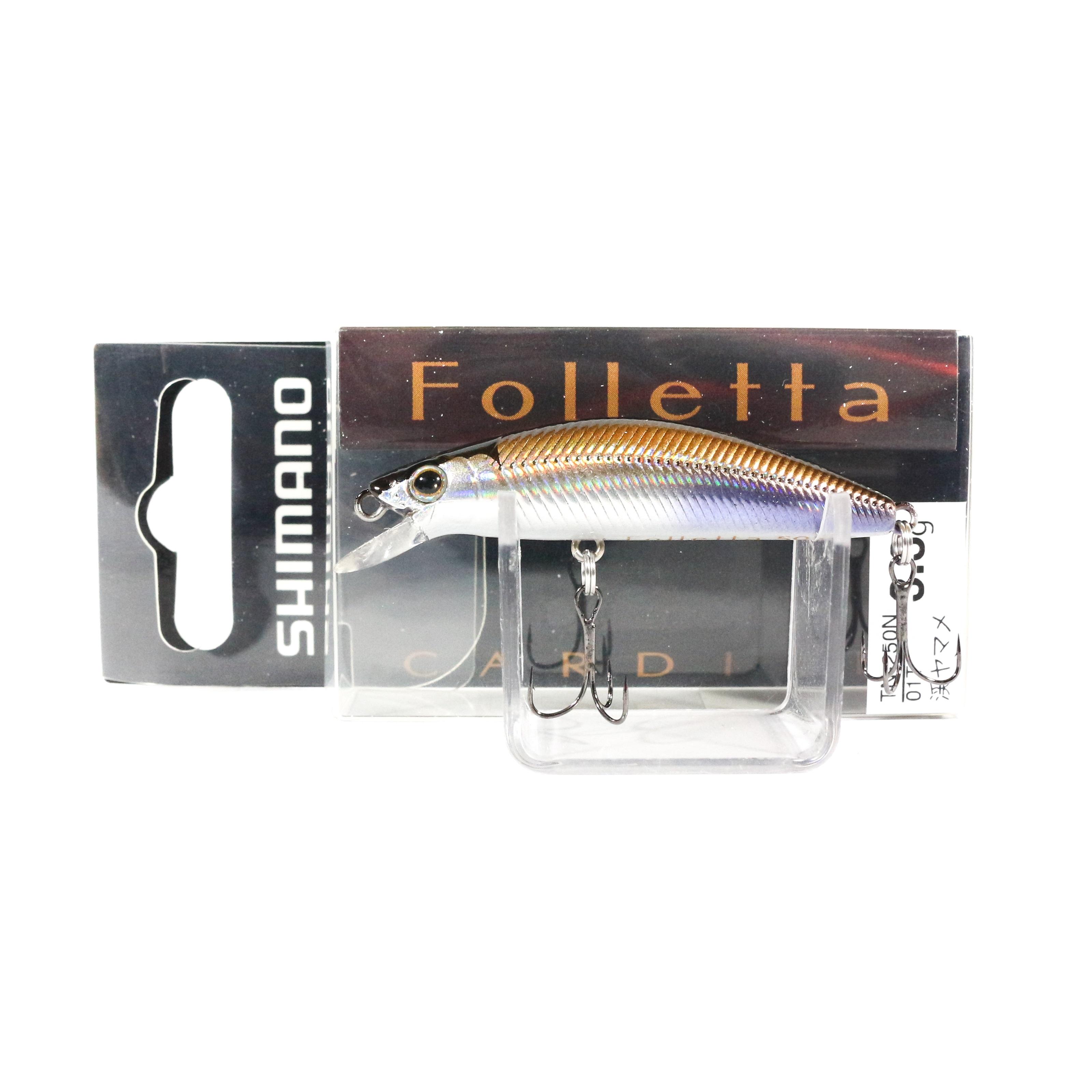 

Shimano TN-250N Cardiff Foletta 50SS 3.3 grams Sinking Lure 04T 423689