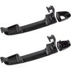 Front/Rear + Left/Right Outer Exterior Door Handle with Keyhole Exterior Door Handle Without Keyholes for Hyundai Elantra 2006 2007 2008 2009 2010