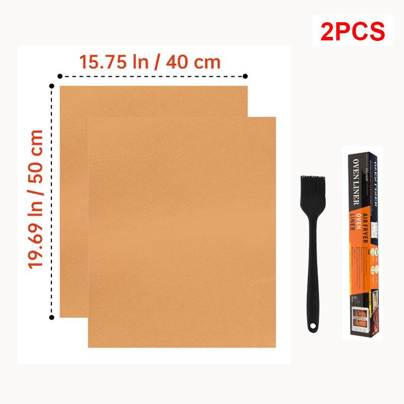 NEW BBQ Grill Mat-Can Be Cut To Size 100% Non-Stick Coating Grill Mat for Grill Baking Paper Reusable for Electric and Gas Ovens