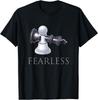 Funny Chess Fearless Chess Player Smart Gift T-Shirt Size S-5XL