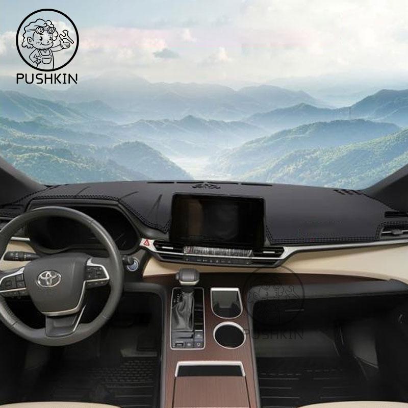 LHD RHD Car Dashboard Sun Shade Cover For Toyota Sienna XL40 Hybrid 2023 2024 2025 Mat Avoid Light Pad Anti-UV Non-Slip Carpet