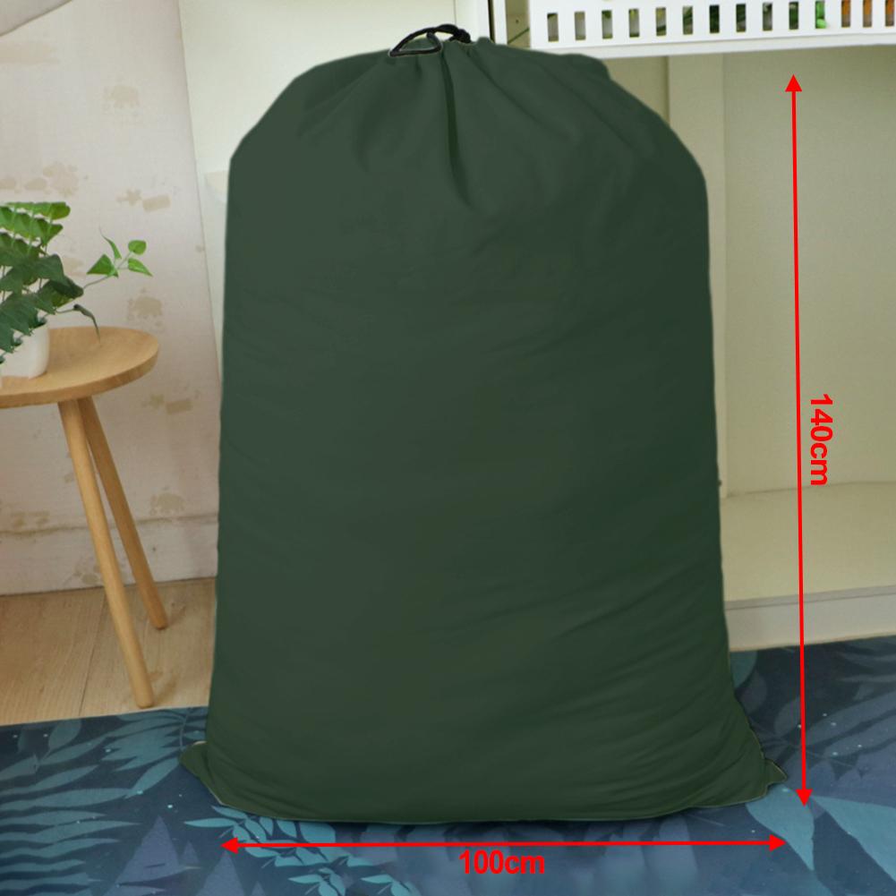 Large Size Storage Rope Bag 120x74cm 140x100cm 80x48cm Children\'s Toys Drawstring Pocket For Store Garage Tools