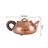 Loose Leaf Tea Maker Copper Teapot 300ml Comfortable To Grip Kung Fu Pot Kettle for