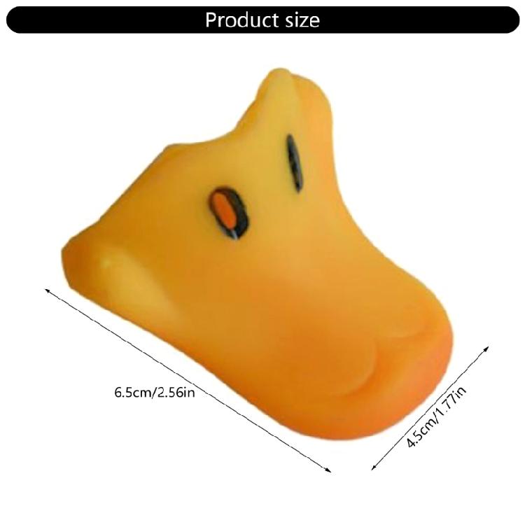 Duck Bill Nose Yellow Duck Nose Duck Bill Mask with Elastic Band for Birthday Carnivals Cosplay Halloween Party Decor