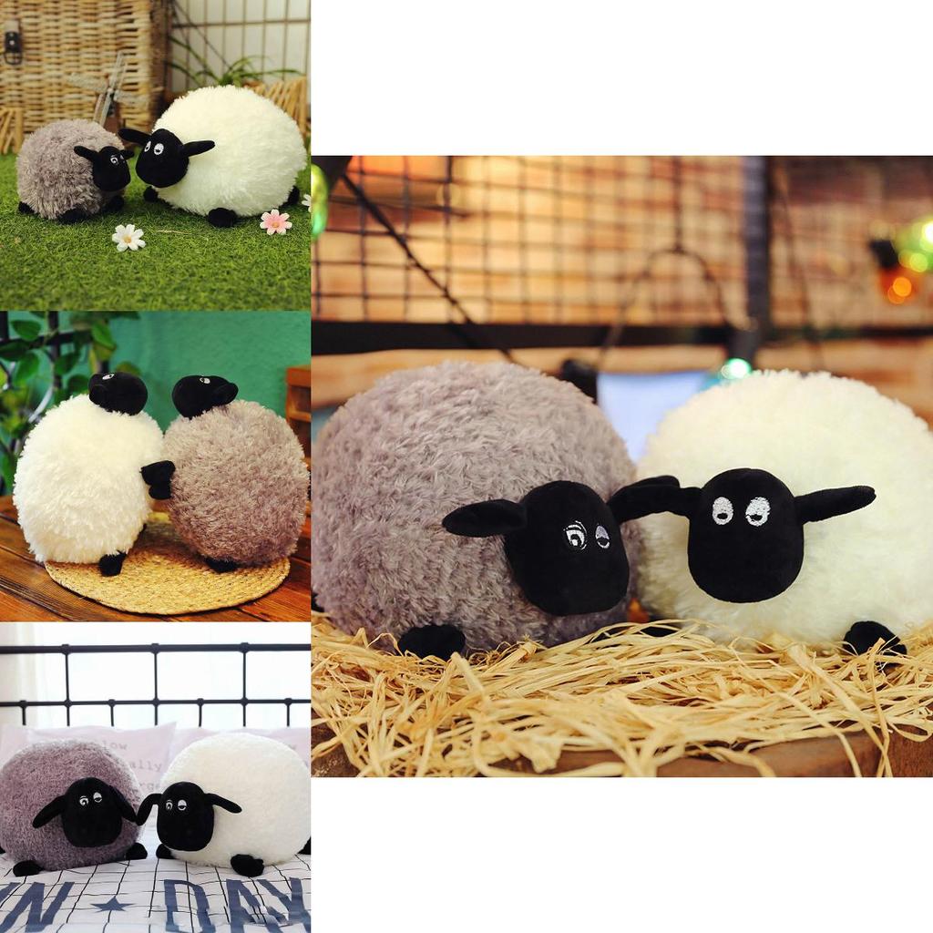 Чарівна м'яка іграшка Шон Баранчик, подушка для пари, м'яка набивна лялька, подарунок