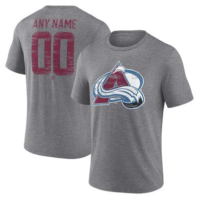 Colorado Avalanche Miras Özel Üçlü Karışım Tişört Yumuşak Erkek ve Kadın Kısa Kollu Rahat Nefes Alabilen Sokak Giyimi Gömlek