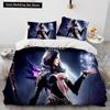 3D Lost ARK Game Gamer Cartoon Comforter Bedding Set,Duvet Cover Bed Set Quilt Cover Pillowcase,king Queen Size Bedding Set Kids
