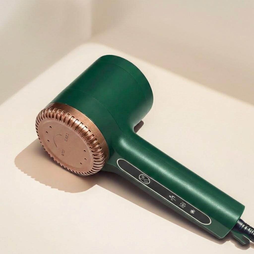 

Portable Rechargeable Hairball Remover Suction Machine Magic Trimmer Household Clothes Lint Roller Ball Beater зелёный