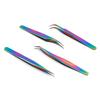 1 Pcs Tweezers Tweezers for Eyelash Eyelashes Superhard High Extensions Tweezers Stainless Steel Precision Anti-static