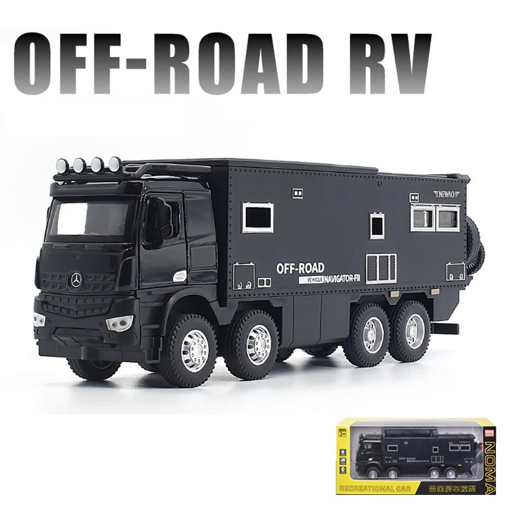 1/24 NOMADISM NAVIGATOR Benz 8X8 Alloy Die Cast Toy Car Model Sound and Light Children's Toy Collectibles Birthday Gift