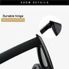 2026 New Cat Eye Large Frame Sunglasses, European American Ins Trendy Outdoor Retro Sun Glasses, UV Protection Eyewear for Daily Outfit