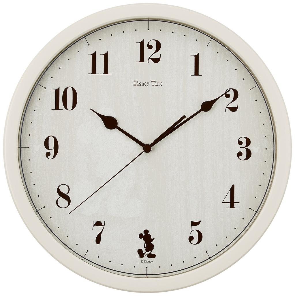 Seiko Clock Wall Clock Character Disney Mickey Mouse Analog Mickey Friends Disney Time Ivory FW577A &