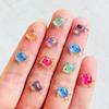 55 Stück Cartoon Harz Mini Bunte Kleine Fische Strass 3D Dekoration DIY Herstellung Geeignet Für Nagelkunst Und Schmuck A151