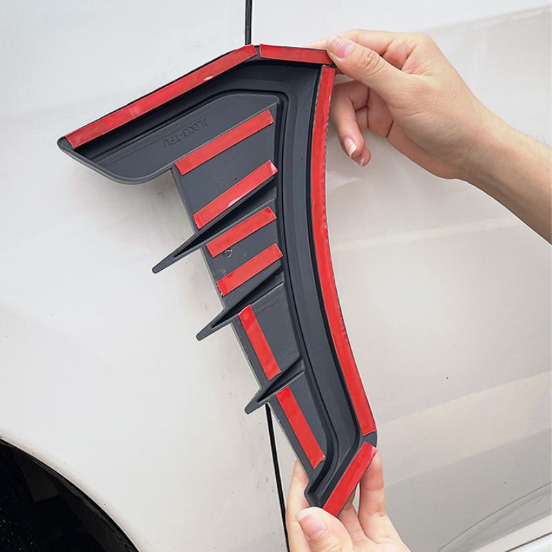 Vent Cover Fender Hood Air Flow Intake Trim Car Side Exterior Accessories Wing Decals Ventilation Sticker Modified Styling 2pcs