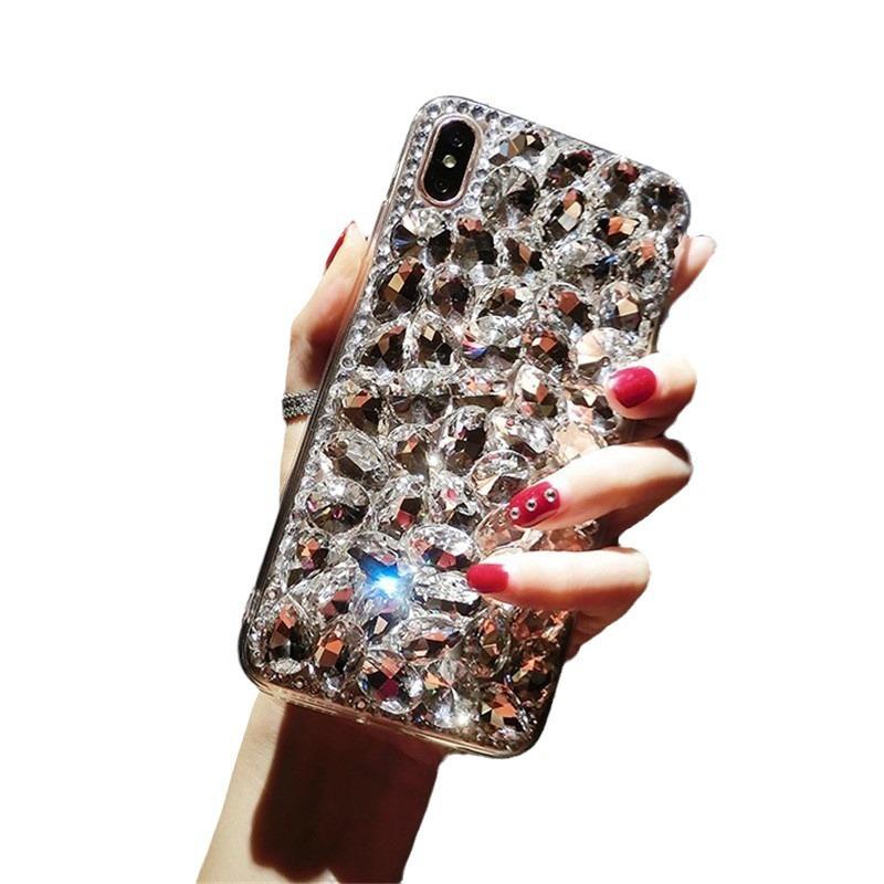 Rhinestone for Samsung S23 Mobile Phone Case for Women S25+ Luxury Personalized Creative Note20 New S24ultra