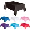 Elegant Disposable Plastic Tablecloth For Party Events And Weddings Multiple Colors