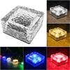 Solar Powered Outdoor Decorative Ice Brick Light
