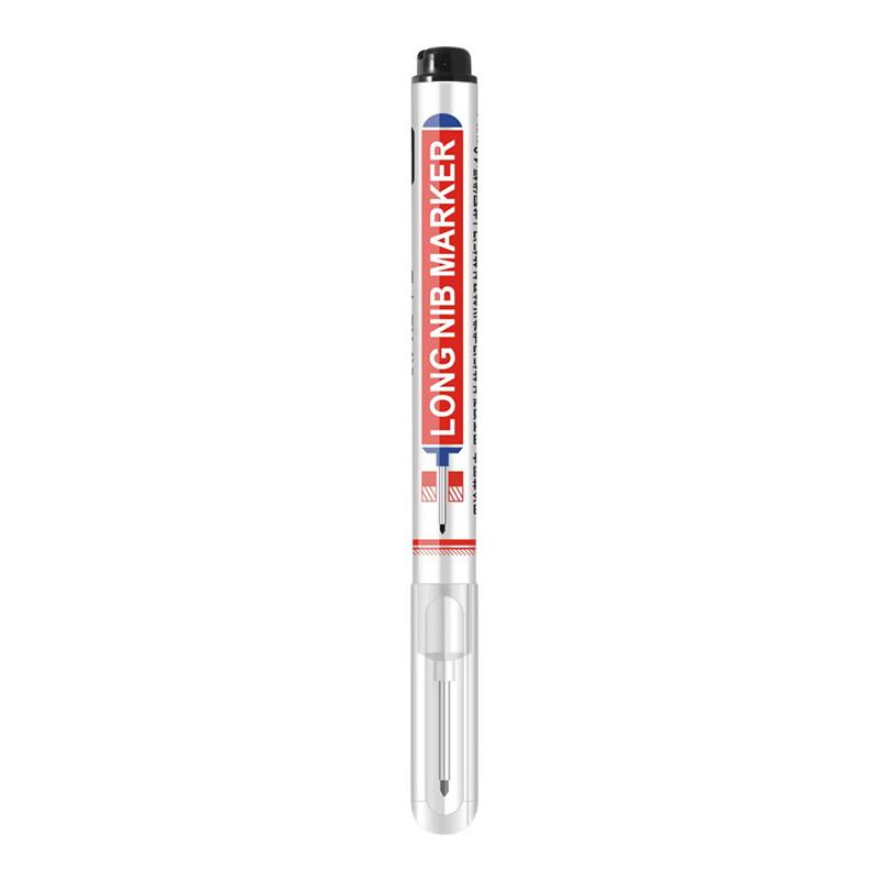 Long Needle 20mm Marker Pen for Deep Hole Marking Screw On Metal Bathroom Woodworking Tile Construction Projects