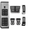 Pedali Auto per A4 B9 A5 F5 2016 - 2023 LHD Berlina Avant Sport Gas Freno Poggiapiede Copripedale Acciaio Inossidabile Accessori