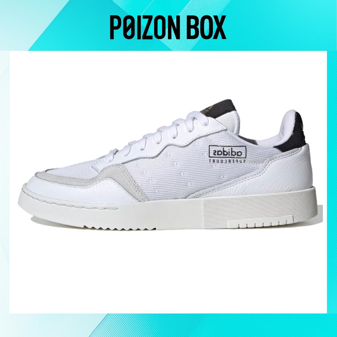 

кроссовки adidas originals Supercourt Shoes - Cloud White Black EF5880