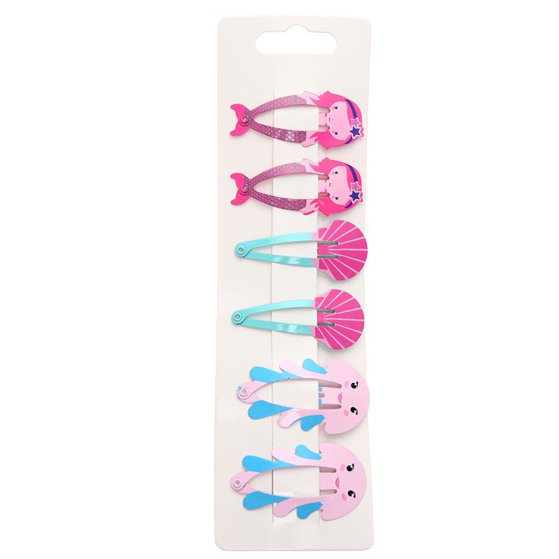 Kawaii Cartoon Fruit BB Clip Baby Children Hair Clips Bobby Pin Barrettes Accessories For Girls Kids Hairpins Hairgrip Headdress