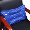 Inflatable Dual-Use Water Cushion: Summer Ice Pillow & Lumbar Support Backrest for Bath & Nap