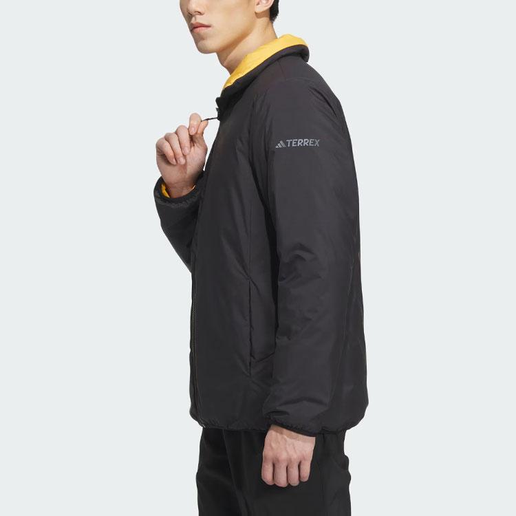 New Adidas Waterproof, Windproof, And Breathable Windbreaker Jacket Men's Black IL8972