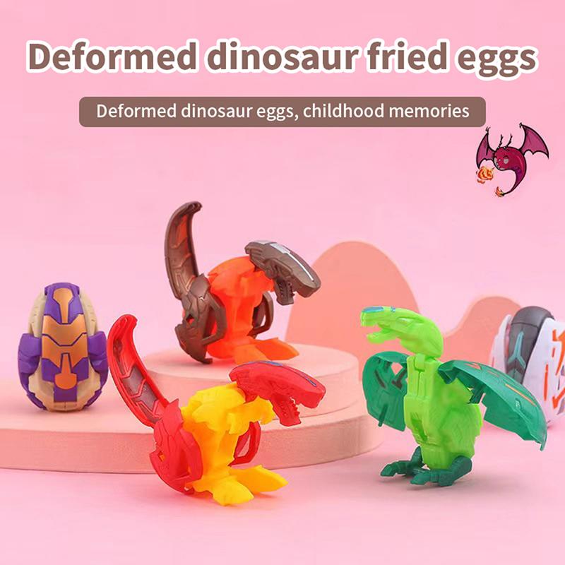 1 buc Ouă de dinozaur Jucărie transformatoare Dinozaur de deformație Jucărie educativă pentru copii