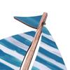 Hawaiian Style Sailboat Hanging Sign Ocean Theme Ocean Sailboat Decor  For Summer Home Room