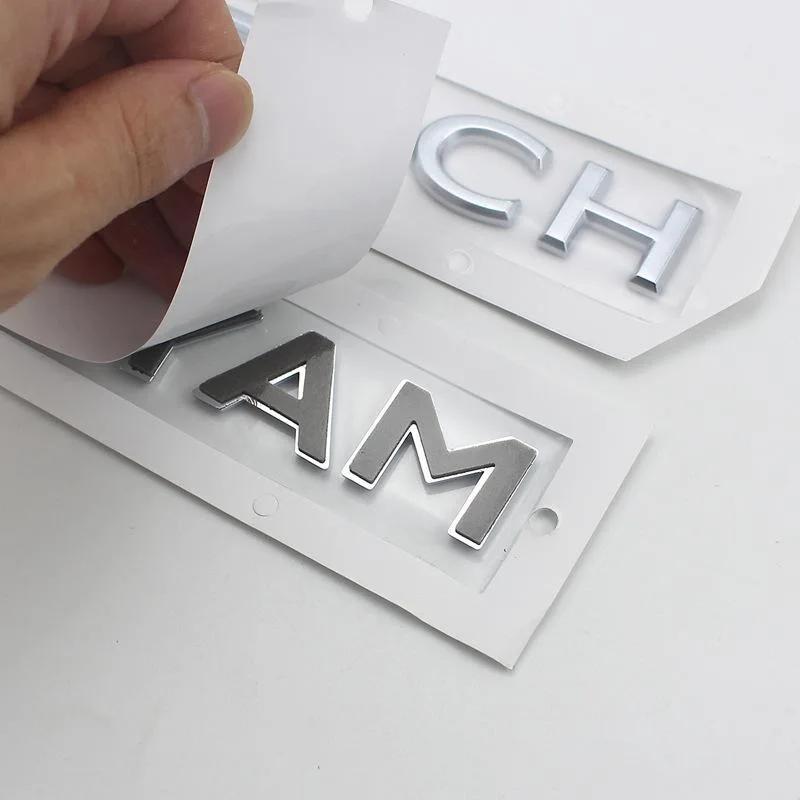 MAYBACH Letter Logo Car Stickers for Mercedes-Benz MAYBACH S400L Rear Trunk Labeling Accessories Refit Decals
