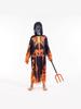 Halloween Flame Demon Hooded Robe - Parent-Child Skeleton Cosplay Costume