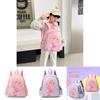 Cartoon Mermaid Childrens Backpack With Nylon Material And Shockproof Design For Kindergarten And School Use
